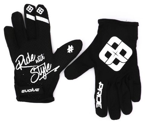 Pair of Evolve X Pride Gloves Black