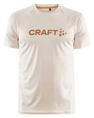 Maillot manches courtes Craft ADV Essence Logo Beige