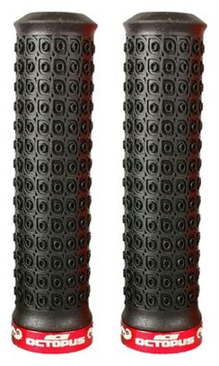 Ice Octopus Grips Black Red