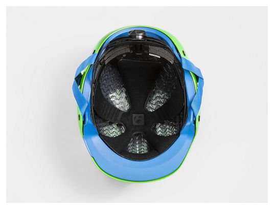 Bontrager Jet WaveCel Helmet Vis Green / Royal Blue Kids