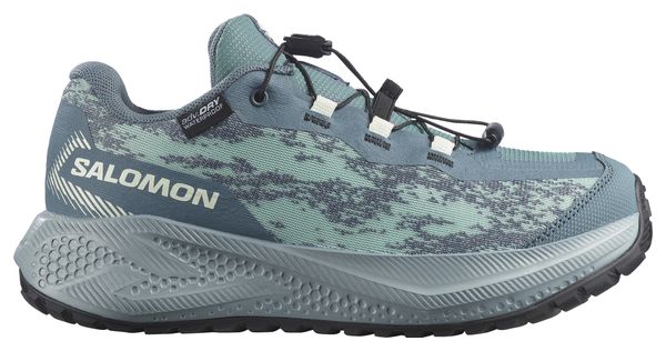 Zapatillas de running Salomon Aero GRVL impermeables, azul, para niños