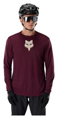 Maglia a maniche lunghe Fox Ranger Fox Head marrone da uomo
