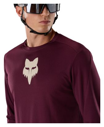 Maglia a maniche lunghe Fox Ranger Fox Head marrone da uomo