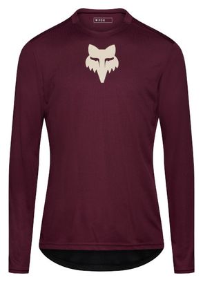 Maglia a maniche lunghe Fox Ranger Fox Head marrone da uomo