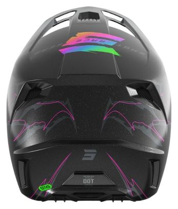 Casque Intégral Shot Speed Adulte Rac Noir Brillant