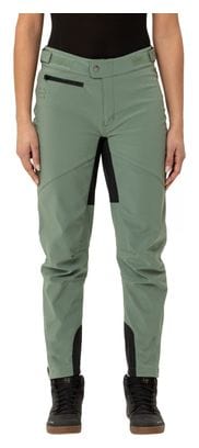 Vaude Qimsa II Pantalón Softshell Ciclismo Mujer Verde