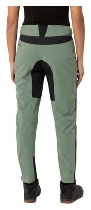 Pantalon Vélo Softshell Femme Vaude Qimsa II Vert
