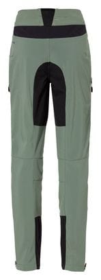 Pantalon Vélo Softshell Femme Vaude Qimsa II Vert