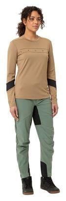 Pantalon Vélo Softshell Femme Vaude Qimsa II Vert
