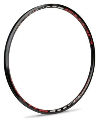 Llanta Trasera I kon BMX I 451x19.5mm I 28 agujeros Negra / Roja