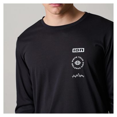 ION S_Ionic DR Black Men's MTB short sleeve jersey