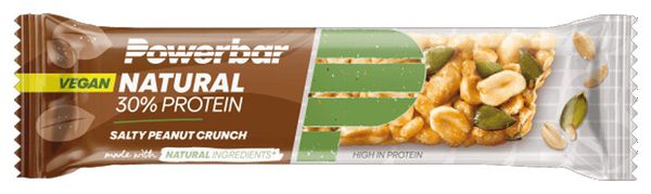 Natural Protein Bar (18x40g) - Powerbar - Salty Peanut Crunch - Barres Protéinées