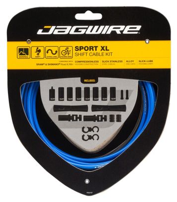 Kit de cambio Jagwire Sport XL azul