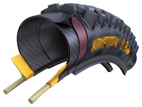 Continental Xynotal 29'' MTB Tire Tubeless Ready Foldable Enduro Casing Soft Compound E-Bike e25