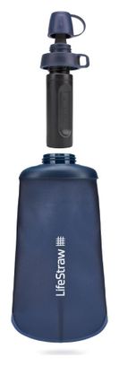 LifeStraw Flex Peak Series Folding Squeeze Bottle 650 ml Blue