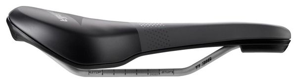 Selle Italia X-Bow TI 316 Superflow Zadel Grijs Zwart