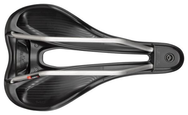 Selle Italia X-Bow TI 316 Superflow Zadel Grijs Zwart