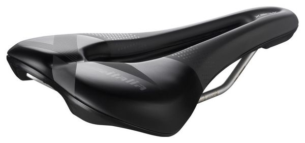 Selle Italia X-Bow TI 316 Superflow Saddle Grey Black