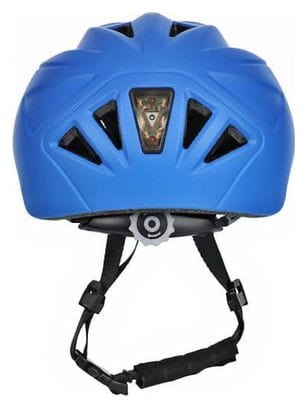 Casque vélo enfant - Bleu foncé Garçons - avec éclairage à l'arrière