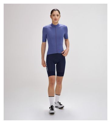 Damen Kurzarm Trikot Le Col Pro II Violett