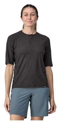 Patagonia Cap Cool Trail Henley Schwarz