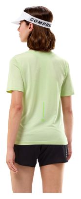 Compressport Performance Lauf-T-Shirt für Damen, grün