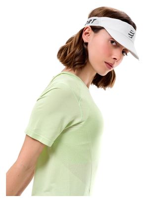 Compressport Performance Lauf-T-Shirt für Damen, grün