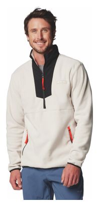 Columbia Sequoia Grove 1/2 Zip Beige Fleece