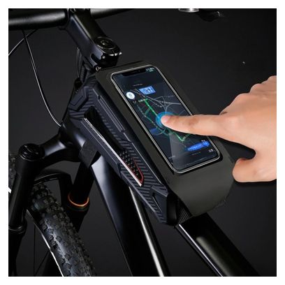 Bike frame bag 1 L black WILD MAN
