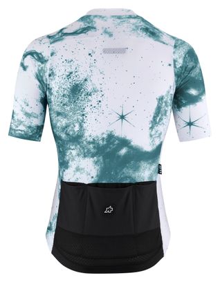 Maillot Manches Courtes Homme Assos Mille GT S11 Space Trip Vert