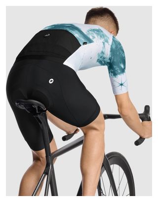 Maillot Manches Courtes Homme Assos Mille GT S11 Space Trip Vert