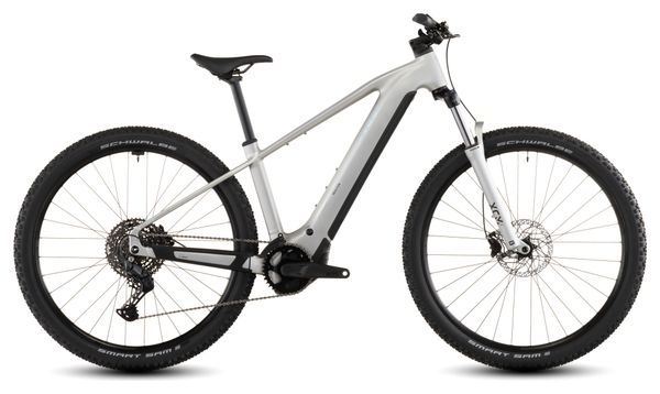 Cube Reaction Hybrid One 600 MTB Hardtail elettrica Shimano 10S 600 Wh Bosch 100 Nm 27,5'' Grigio lucido 2026