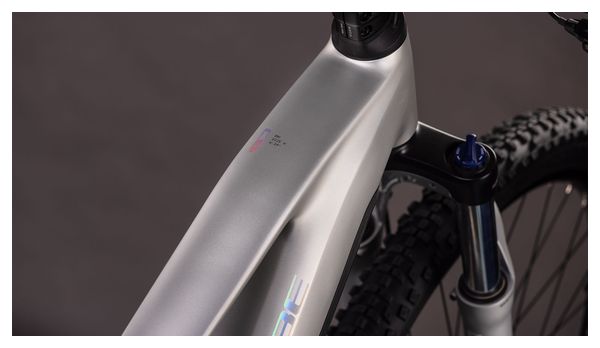 Cube Reaction Hybrid One 600 MTB Hardtail elettrica Shimano 10S 600 Wh Bosch 100 Nm 27,5'' Grigio lucido 2026