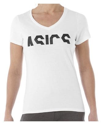 T-shirt Blanc Femme Asics Essential gpx