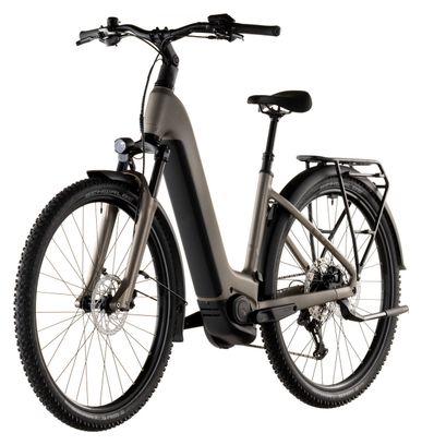 VTC Électrique Cube Nuride Hybrid Pro 800 Easy Entry Shimano Deore/Deore XT 12V 800 Wh 29'' Beige Flash Stone 2026