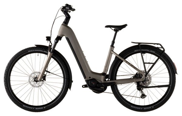 VTC Électrique Cube Nuride Hybrid Pro 800 Easy Entry Shimano Deore/Deore XT 12V 800 Wh 29'' Beige Flash Stone 2026