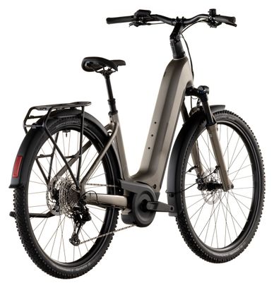 VTC Électrique Cube Nuride Hybrid Pro 800 Easy Entry Shimano Deore/Deore XT 12V 800 Wh 29'' Beige Flash Stone 2026