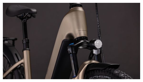 VTC Électrique Cube Nuride Hybrid Pro 800 Easy Entry Shimano Deore/Deore XT 12V 800 Wh 29'' Beige Flash Stone 2026