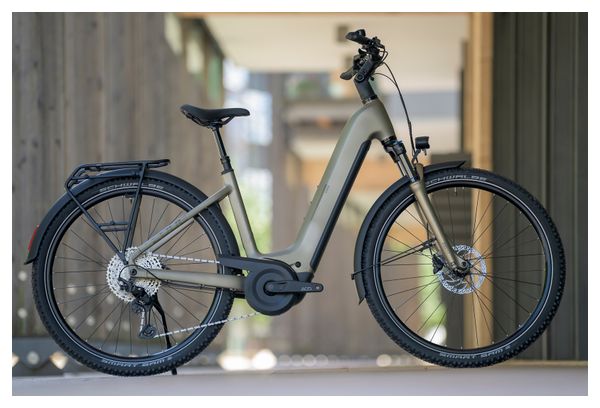 VTC Électrique Cube Nuride Hybrid Pro 800 Easy Entry Shimano Deore/Deore XT 12V 800 Wh 29'' Beige Flash Stone 2026