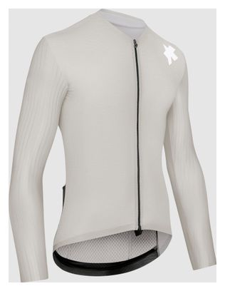 Assos Equipe RS S11 herenfietsshirt met lange mouwen, grijs