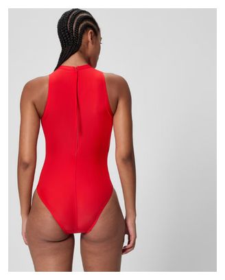 Maillot de Bain 1 Pièce Speedo Hydrasuit Femme Rouge