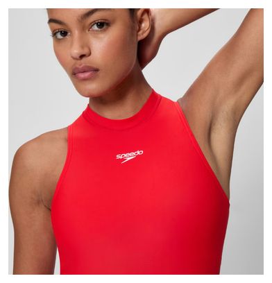 Maillot de Bain 1 Pièce Speedo Hydrasuit Femme Rouge