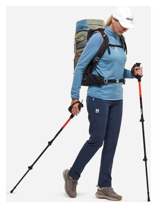 Forro polar Millet Parmelan Light azul para mujer