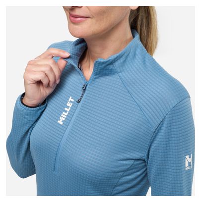 Forro polar Millet Parmelan Light azul para mujer