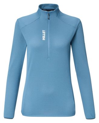 Forro polar Millet Parmelan Light azul para mujer