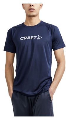 Maillot manches courtes Craft ADV Essence Logo Bleu Marine