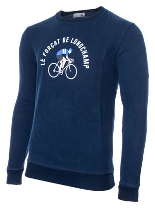 LeBram x Sports d'Époque Forçat de Longchamp Sweatshirt Dunkelblau