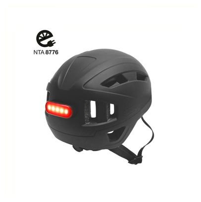 Casque Speed Pedelec avec visière - Casque vélo noir mat