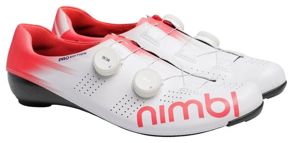 Nimbl Ultimate Exceed Pro Edition Road Shoes, Red/White