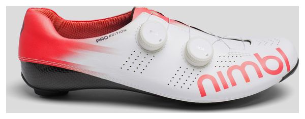 Nimbl Ultimate Exceed Pro Edition Road Shoes, Red/White
